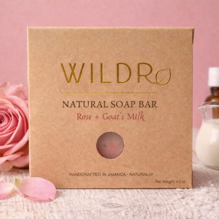 Rose Goat Milk Bar Soap